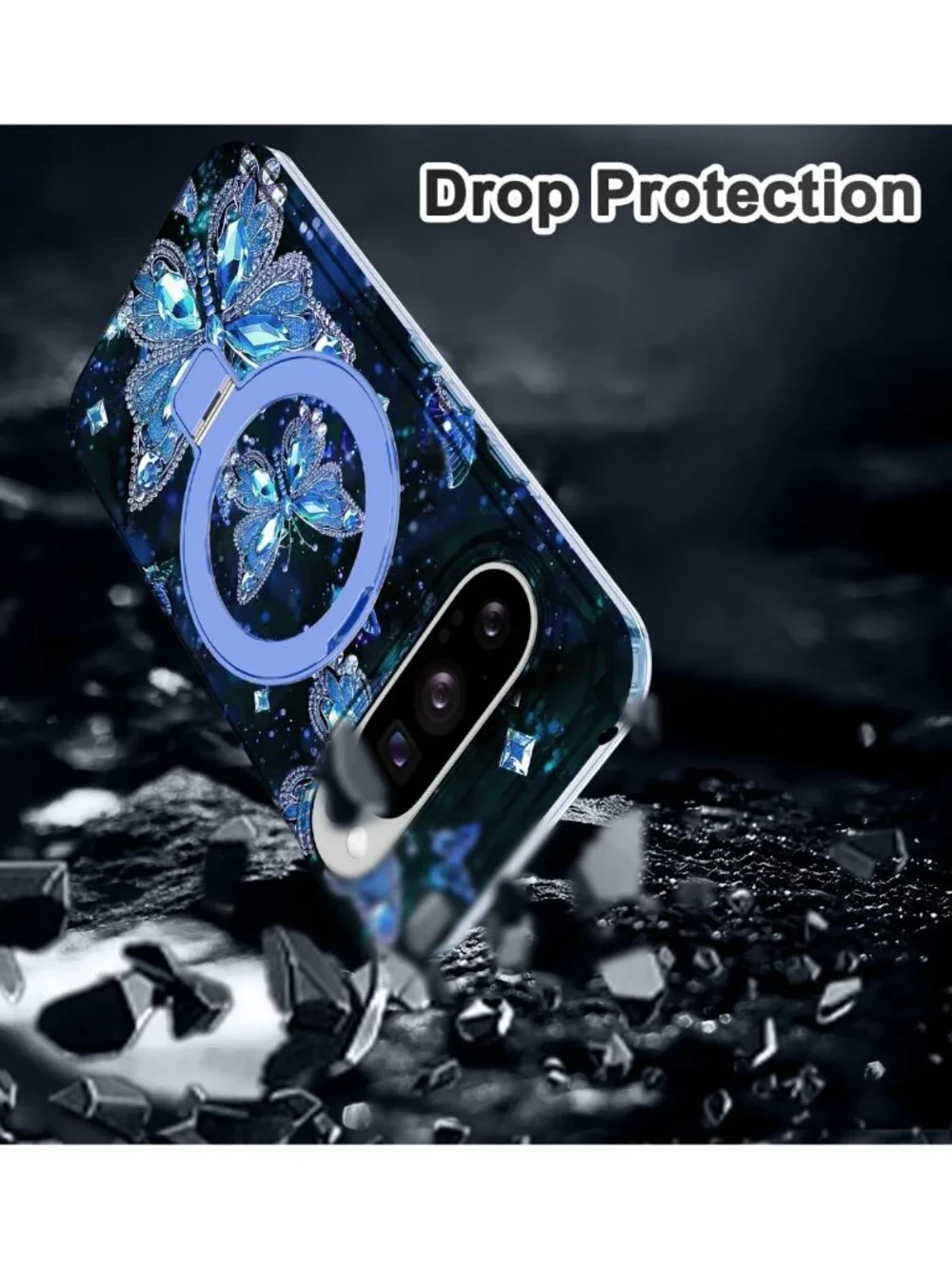 Glow in the Dark Magnetic Slim Case for Google Pixel 10/10 Pro - Shockproof
